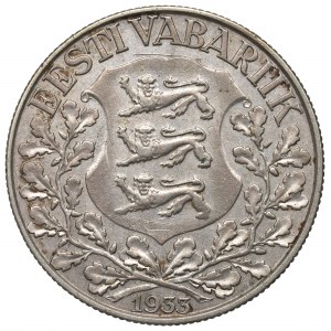 Estonsko, 1 koruna 1933
