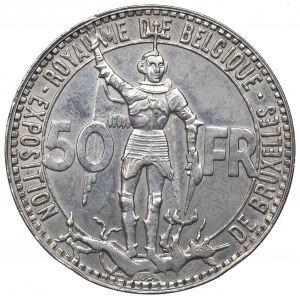 Belgicko, 50 frankov 1935