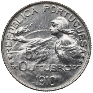 Portugalsko, 1 escudo bez dátumu (1914)