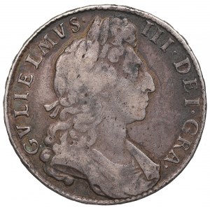 Anglicko, polovičná koruna 1697