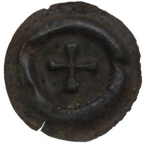 Nicht näher bezeichneter Bezirk, 13./14. Jahrhundert, Brakteat, Kreuz