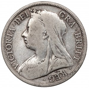 England, 1/2 Krone 1897