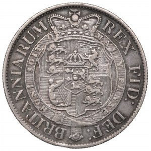 Anglicko, George III, 1/2 koruny 1818