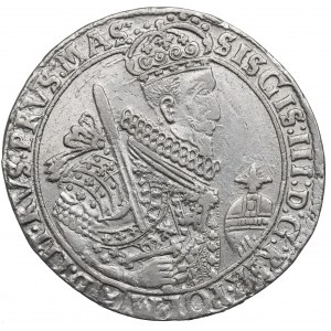 Sigismund III Vasa, Taler 1629, Bromberg, SISGIS-Fehler - GROSSE RARITÄT