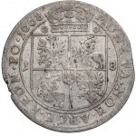 Jan II Kazimír, Ort 1668, Krakov, h.Leliwa - RARE / ILUSTROVANÉ