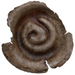 Sliezsko, náramok z 13. storočia, gotické písmeno G ako 6 - vzácne