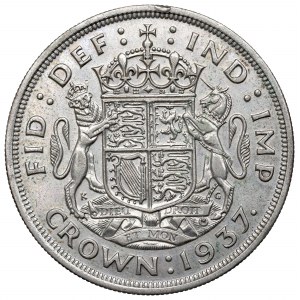 UK, 1 crown 1937