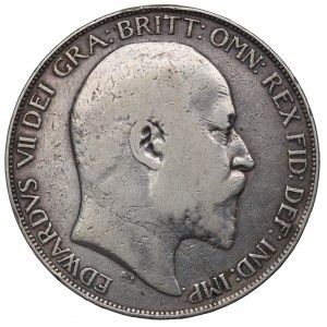 UK, 1 crown 1902