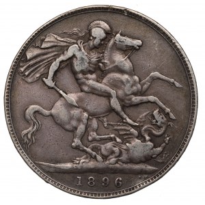 England, Krone 1896