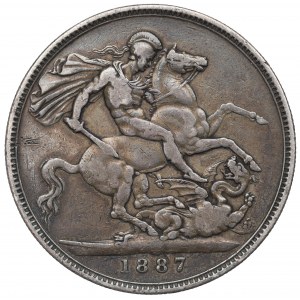 England, Crown 1887