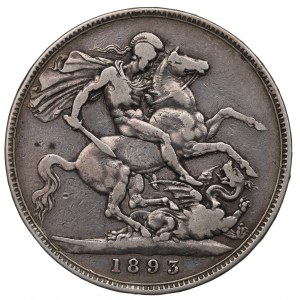 England, Crown 1893