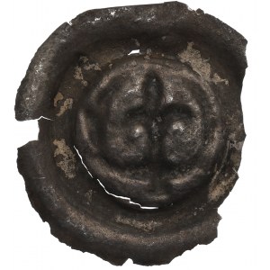 Východní Pomořansko, Swietopełk II Veliký (1220-1266), brakteát, lilie s větvičkou - vzácné