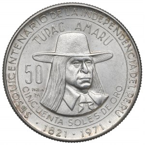 Peru, 50 sol 1971
