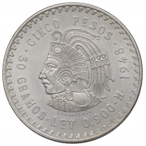 Mexico, 5 pesos 1948