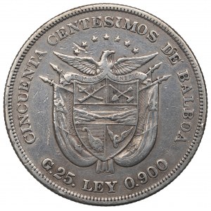 Panama, 50 centesimos 1904