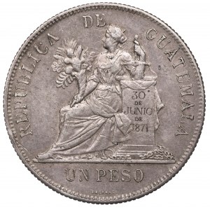 Guatemala, 1 peso 1894