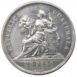 Guatemala, 1 peso 1894