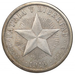 Kuba, peso 1916