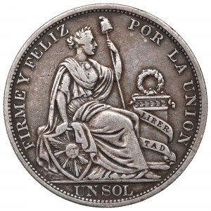 Peru, 1 Sol 1895