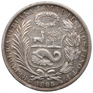 Peru, 1 sol 1895