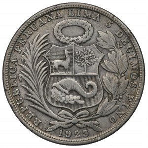 Peru, 1 sol 1923