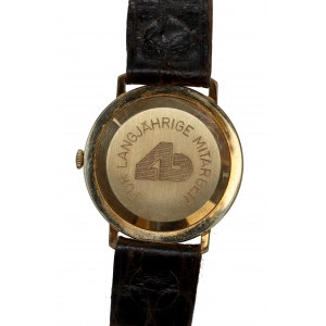 Niemcy, zegarek nagrodowy Priosa - złoto