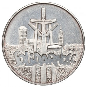 III RP, 100.000 złotych 1990 Solidarność typ A