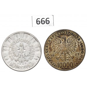II RP und PRL, Silbermünzensatz