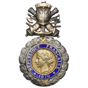 Francja, Medal wojskowy - srebro
