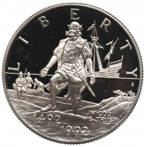 USA, 1/2 dolaru 1992