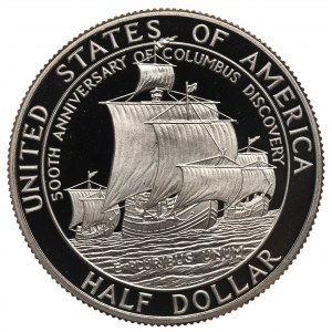 USA, 1/2 dolara 1992