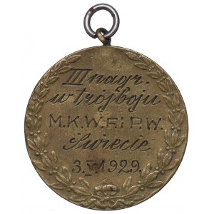 II RP, medaila M.K.W.F.i.P.W Świecie 1929