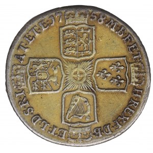 Vereinigtes Königreich, Shilling 1758