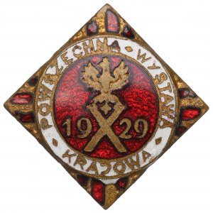 II RP, odznak Všeobecné národní výstavy Poznaň 1929