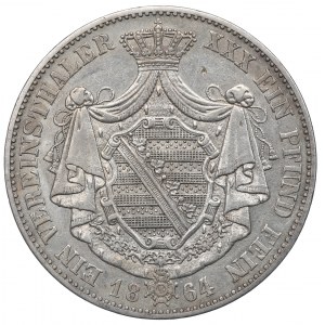 Německo, Sasko-Koburg-Gotha, Thaler 1864