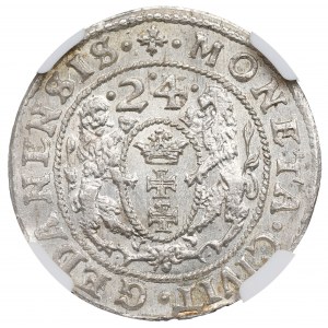 Zikmund III Vasa, Ort 1623/4, Gdaňsk - PR NGC MS64