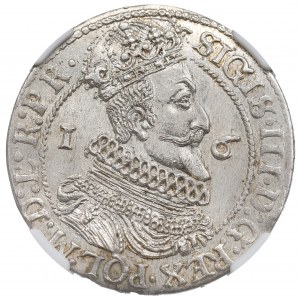 Sigismund III Vasa, Ort 1623/4, Danzig - PR NGC MS64