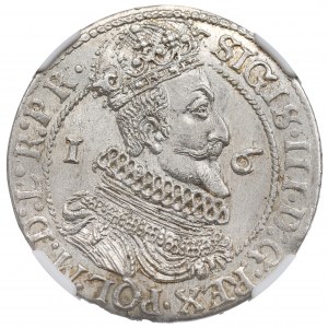 Žigmund III Vasa, Ort 1623/4, Gdansk - PR NGC MS64
