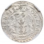 Zikmund III Vasa, Ort 1623/4, Gdaňsk - PR NGC MS65