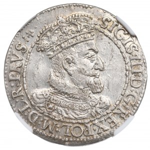 Sigismund III. Vasa, Ort 1617, Danzig - NGC MS63