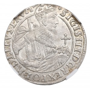 Sigismund III, 18 groschen 1623, Bromberg - NGC MS63