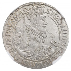 Sigismund III, 18 groschen 1621, Bromberg - NGC MS63