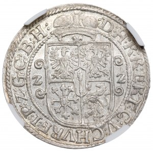 Kniežacie Prusko, Juraj Viliam, Ort 1622, Königsberg - NGC MS62