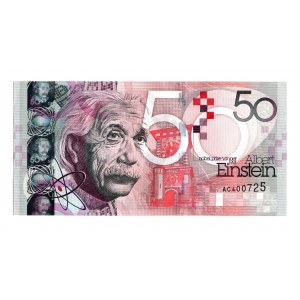 Thomas De La Rue, TestNote - 50, Albert Einstein