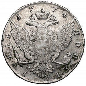 Russland, Katharina II., Rubel 1774 ФЛ