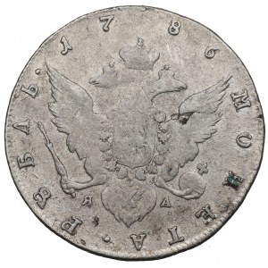 Russland, Katharina II., Rubel 1786