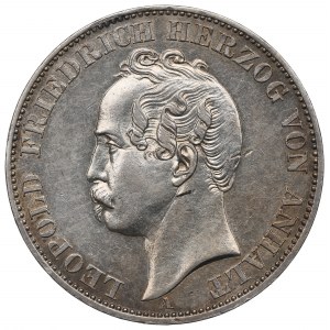 Nemecko, Anhalt, Thaler 1866