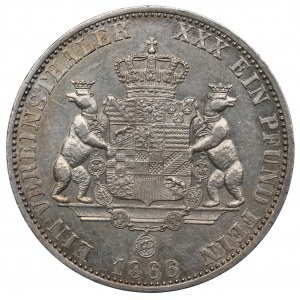 Deutschland, Anhalt, Thaler 1866