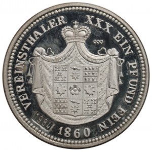 Niemcy, Kopia talara 1860 - srebro