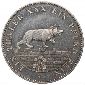 Germany, Anhalt, Thaler 1861